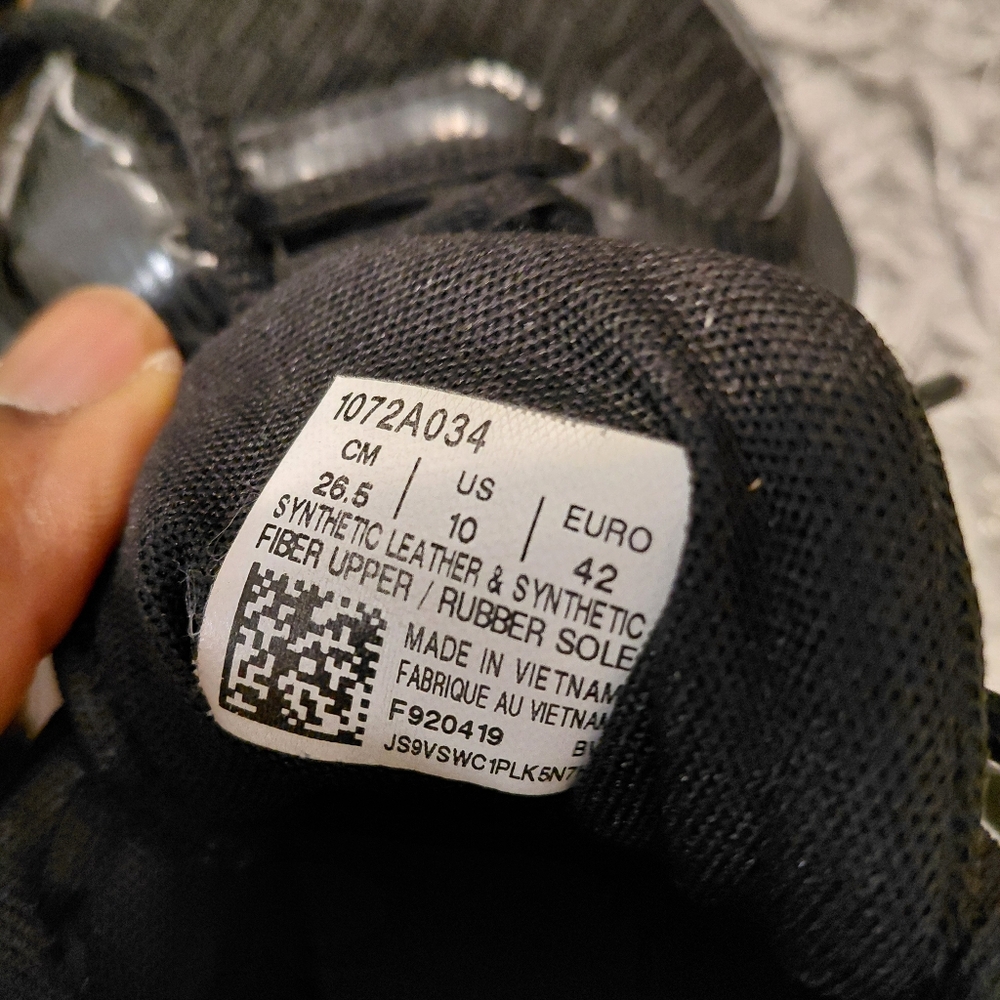 Asics Black and Tan Sneakers - Picture 6 of 7